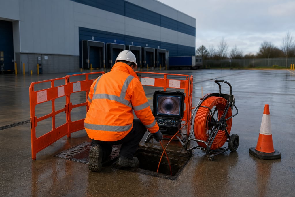 Commercial CCTV Drain Survey